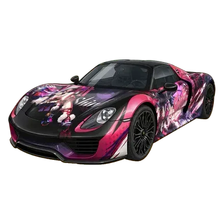 Vinilo: Rosa y violeta